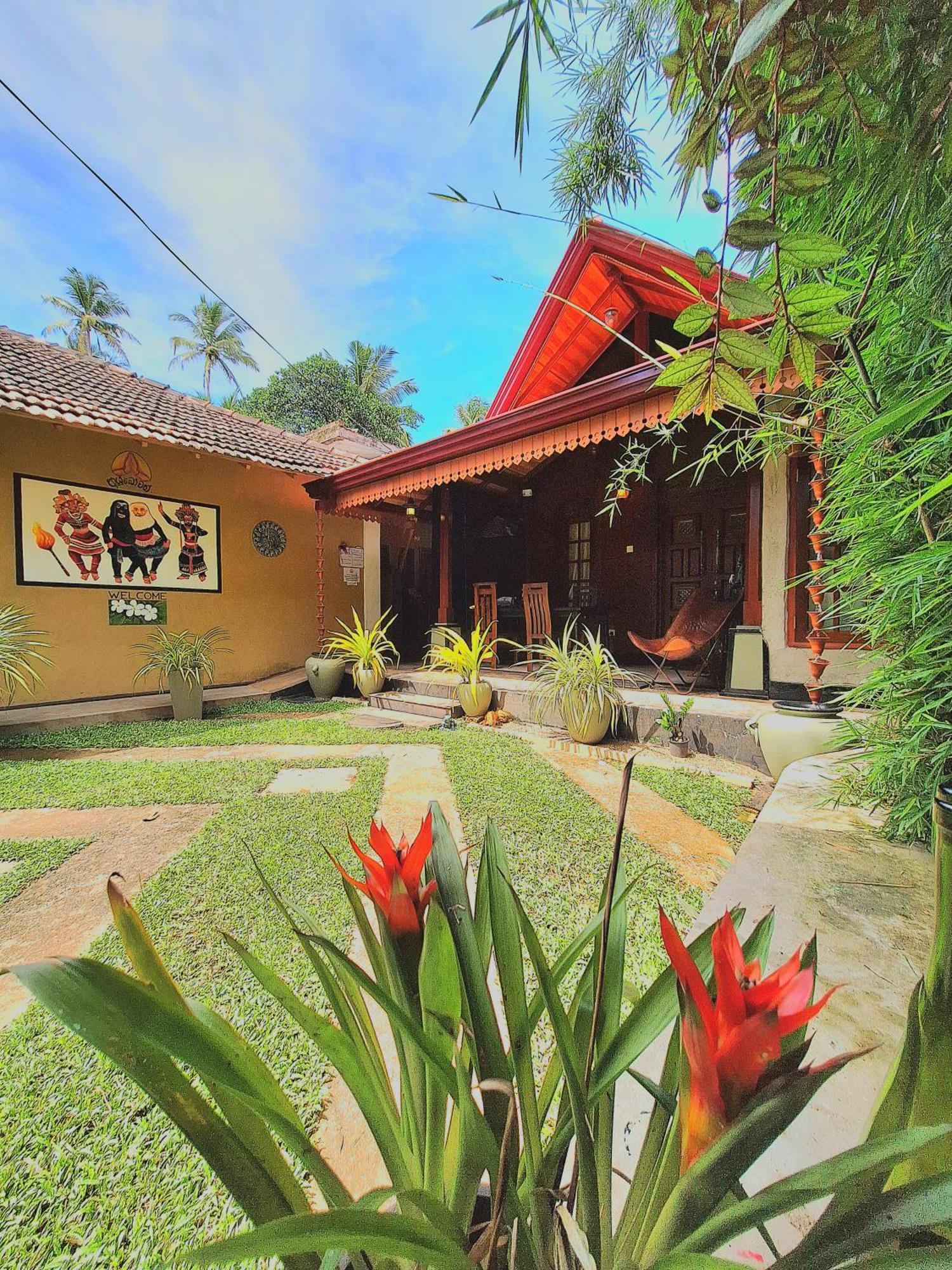 Thara Cabana Bentota Bagian luar foto